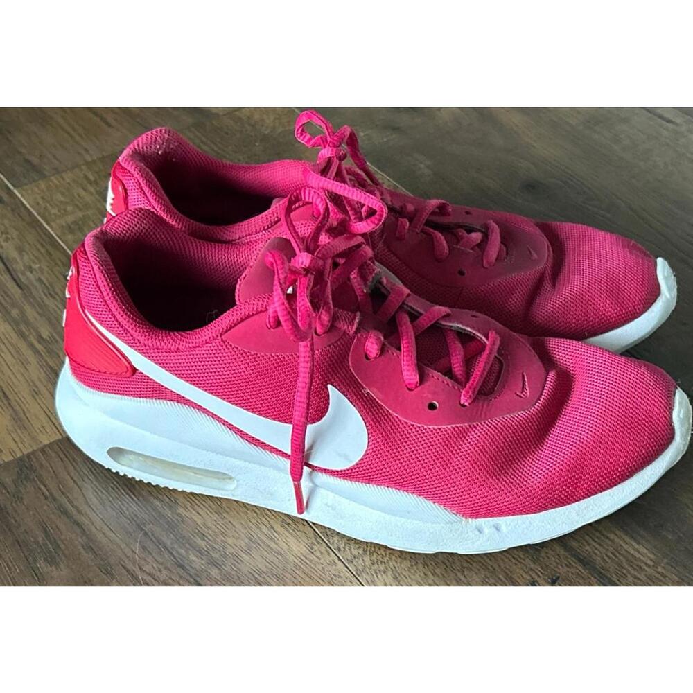 Nike Air Max Oketo Color Wild Cherry/white Style Aq2231-600 Size 9.5 - Picture 2 of 10